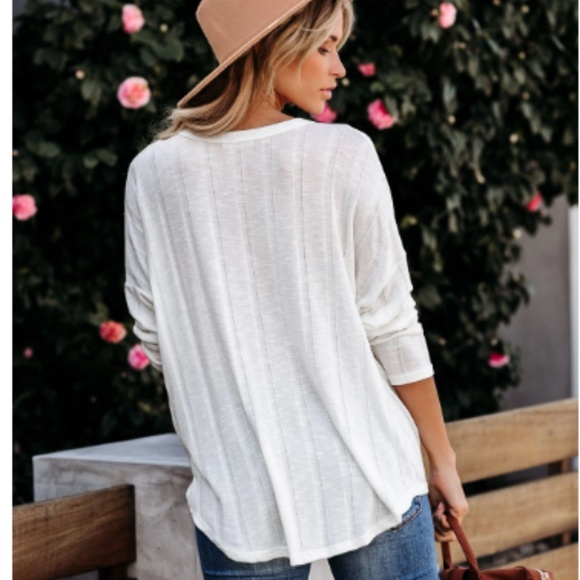 JEANIE Button Down Tie Front Shirt - Picture 5 of 8